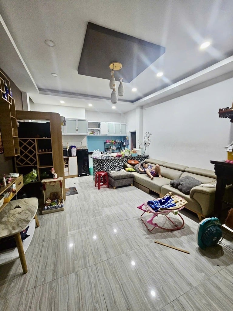 BÁN NHÀ ÂU DƯƠNG LÂN 94M2 9.5 TỶ NỞ HẬU 8M HẺM XE HƠI GẦN CẦU CHỮ Y QUẬN 8 