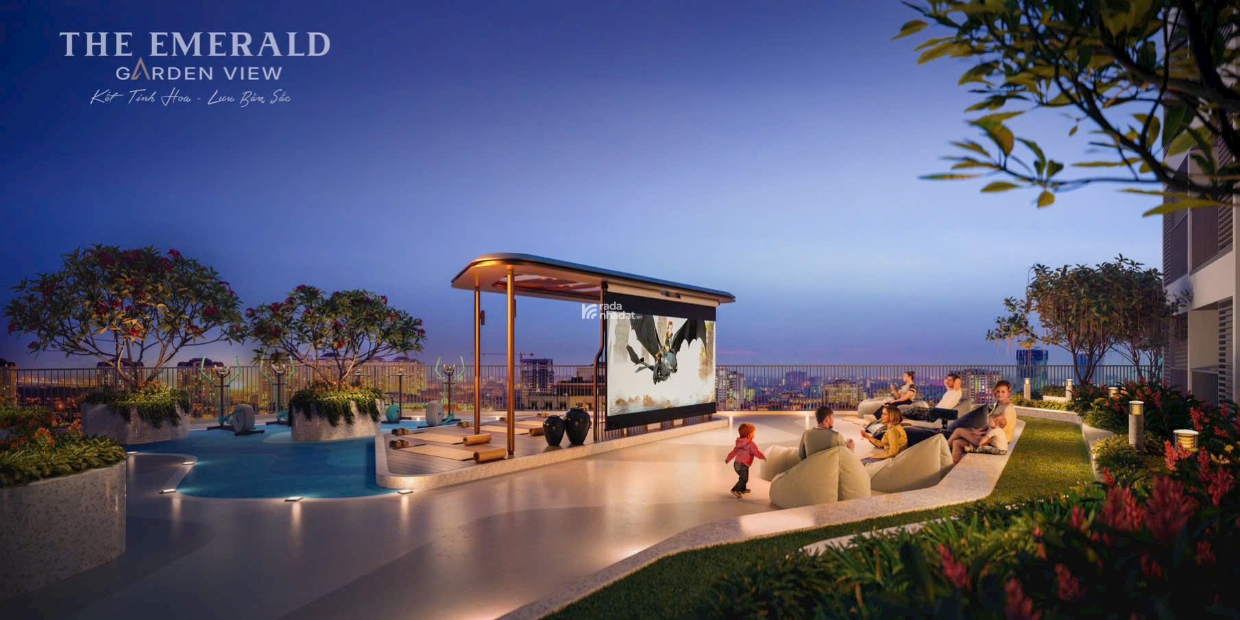  THE EMERALD GARDEN VIEW. CHẠM GIẤC MƠ AN CƯ TỪ 1,39 TỶ NGAY TRÁI TIM THUẬN AN