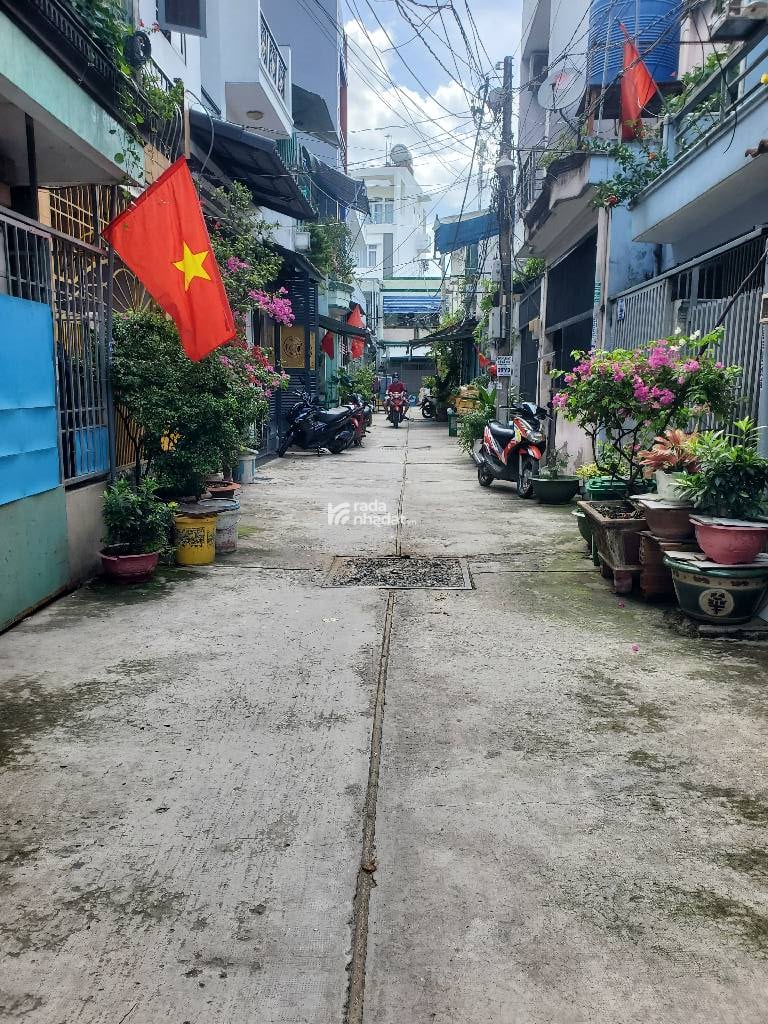 HẺM XE HƠI THÔNG TRƯƠNG PHƯỚC PHAN BÌNH TRỊ ĐÔNG BÌNH TÂN DT: 37M2- 4 TỶ 5