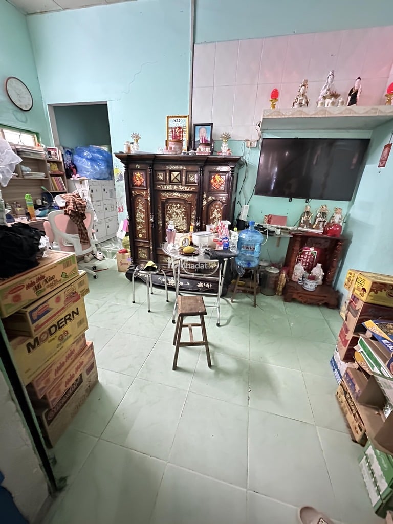 BÁN NHÀ MẶT TIỀN 8M HÒA THẠNH TÂN PHÚ 184M2 6.6X28M 21 TỶ THU 30TR