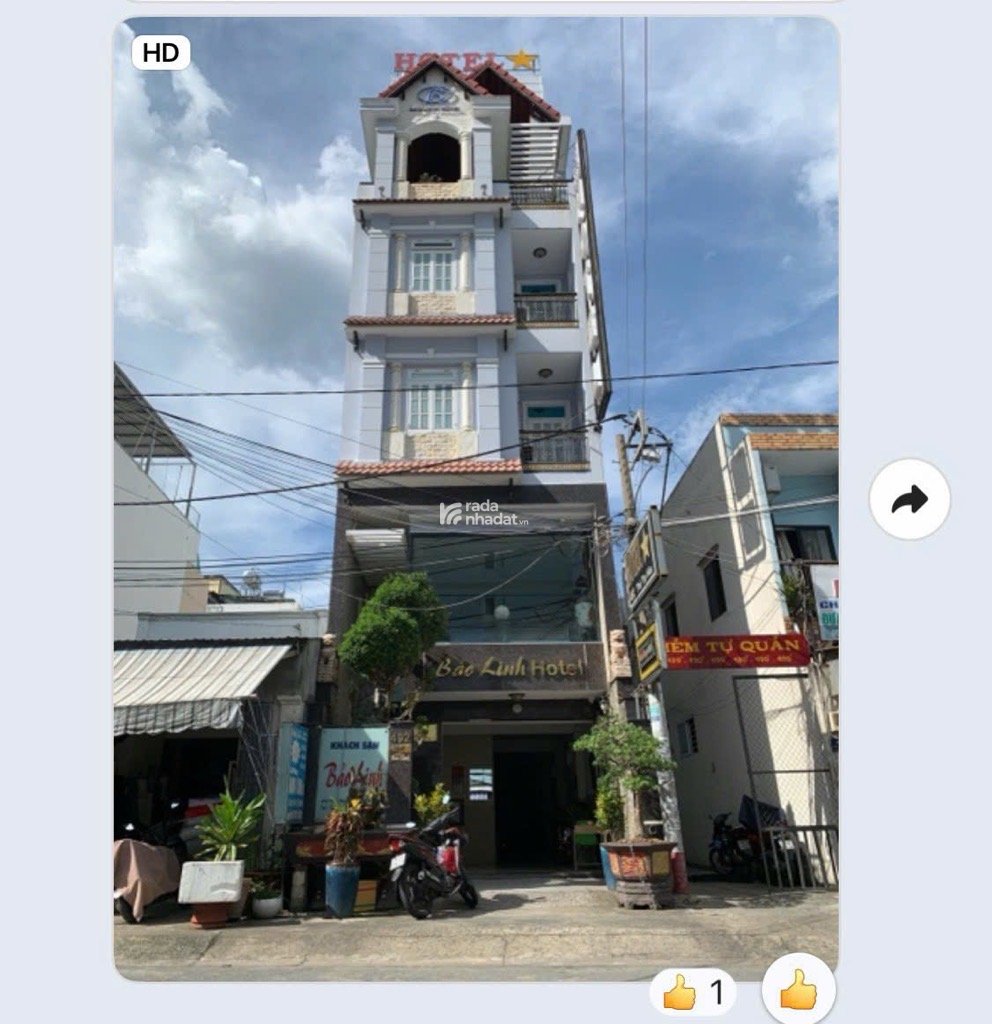 MẶT TIỀN KINH DOANH LÔ GÓC - TÂN PHÚ - 7 TẦNG - PHÚ THỌ HOÀ - DTSD 853M2 - ĐANG KHOÁN 80Tr/Th