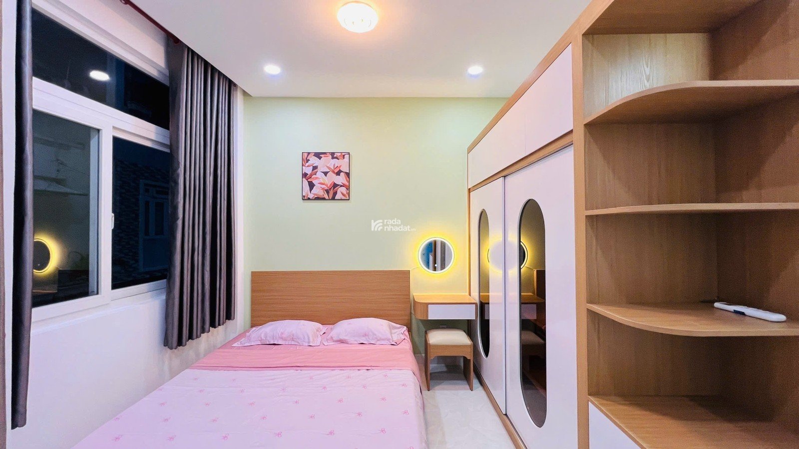 NHÀ 4 TẦNG 4 PN FULL NỘI THẤT - 45m2 GẦN MERCEDES QUANG TRUNG