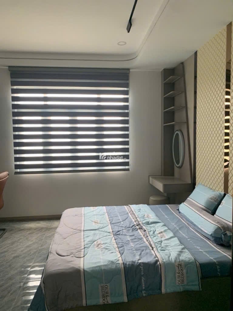 Nhà mới 6 tầng  Hẻm 8m thông 1 trục bờ kè tham lương Phan Huy Ích Gò Vấp 4x16m 14.5 Tỷ