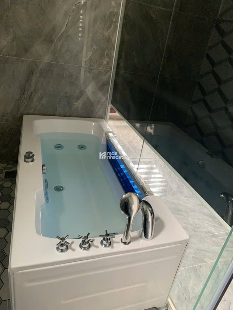 Nhà mới 6 tầng  Hẻm 8m thông 1 trục bờ kè tham lương Phan Huy Ích Gò Vấp 4x16m 14.5 Tỷ