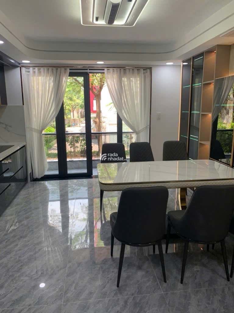 Nhà mới 6 tầng  Hẻm 8m thông 1 trục bờ kè tham lương Phan Huy Ích Gò Vấp 4x16m 14.5 Tỷ