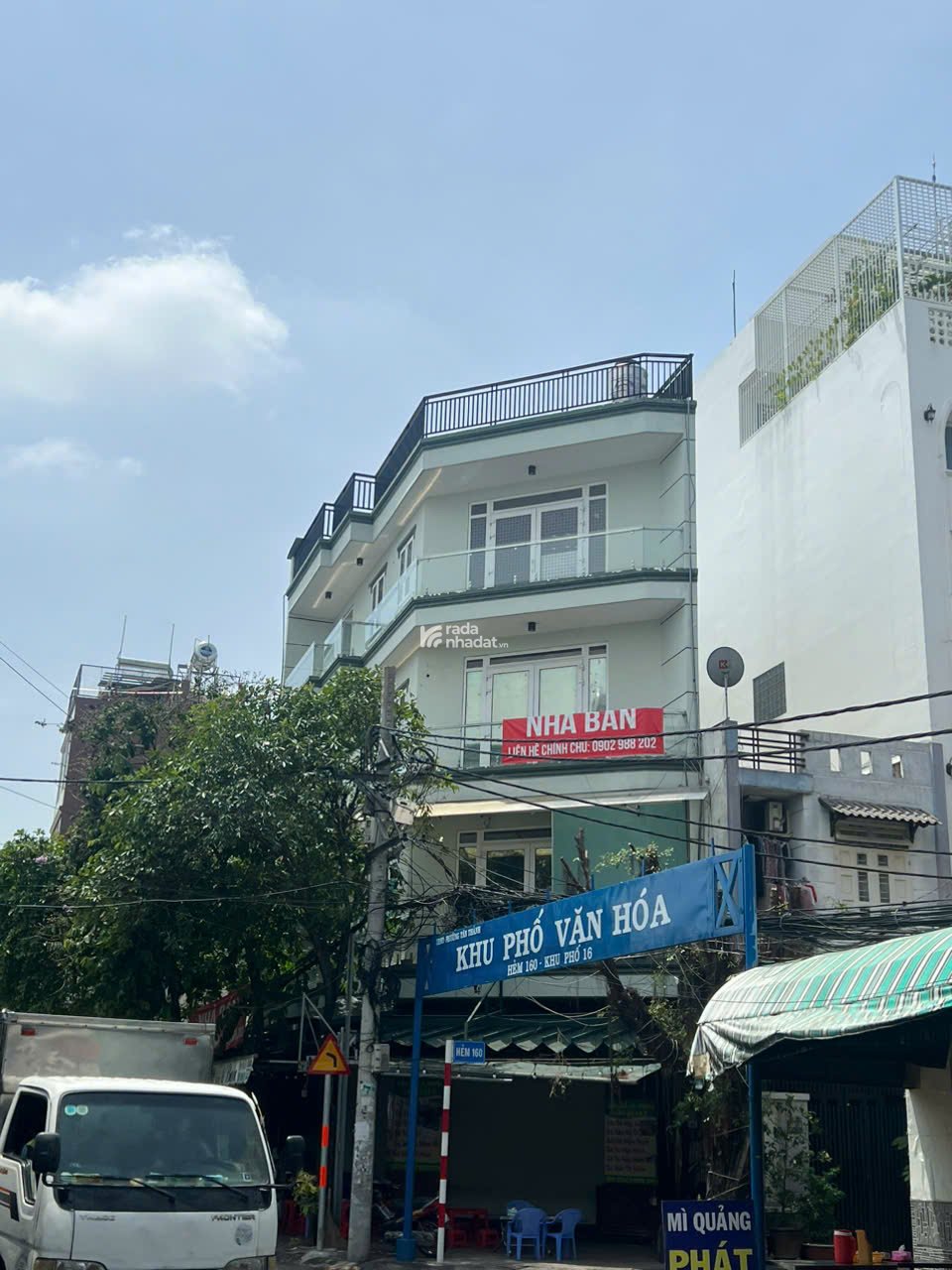 BÁN NHÀ 2 MẶT TIỀN TRƯỚC SAU TRẦN THỦ ĐỘ, TÂN PHÚ 