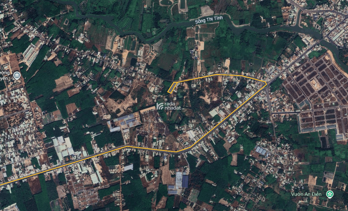 BÁN ĐẤT 2 MẶT TIỀN ĐT748 AN ĐIỀN, BẾN CÁT