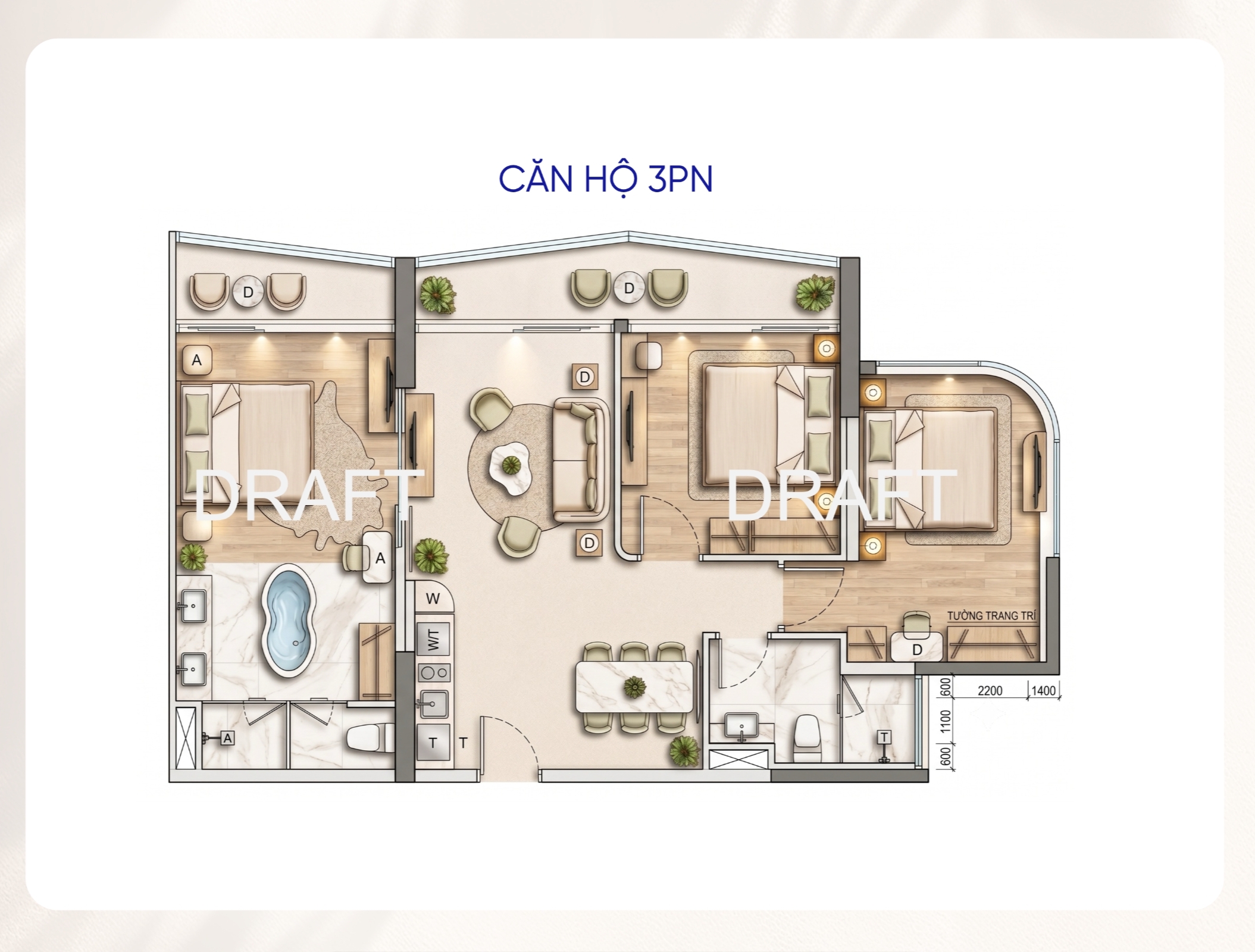 CHỈ TỪ 1,36 TỶ ĐỂ SỞ HỮU CĂN HỘ BIỂN NHƯNG GIÁ TRỊ KHÔNG CHỈ NẰM Ở CĂN HỘ!