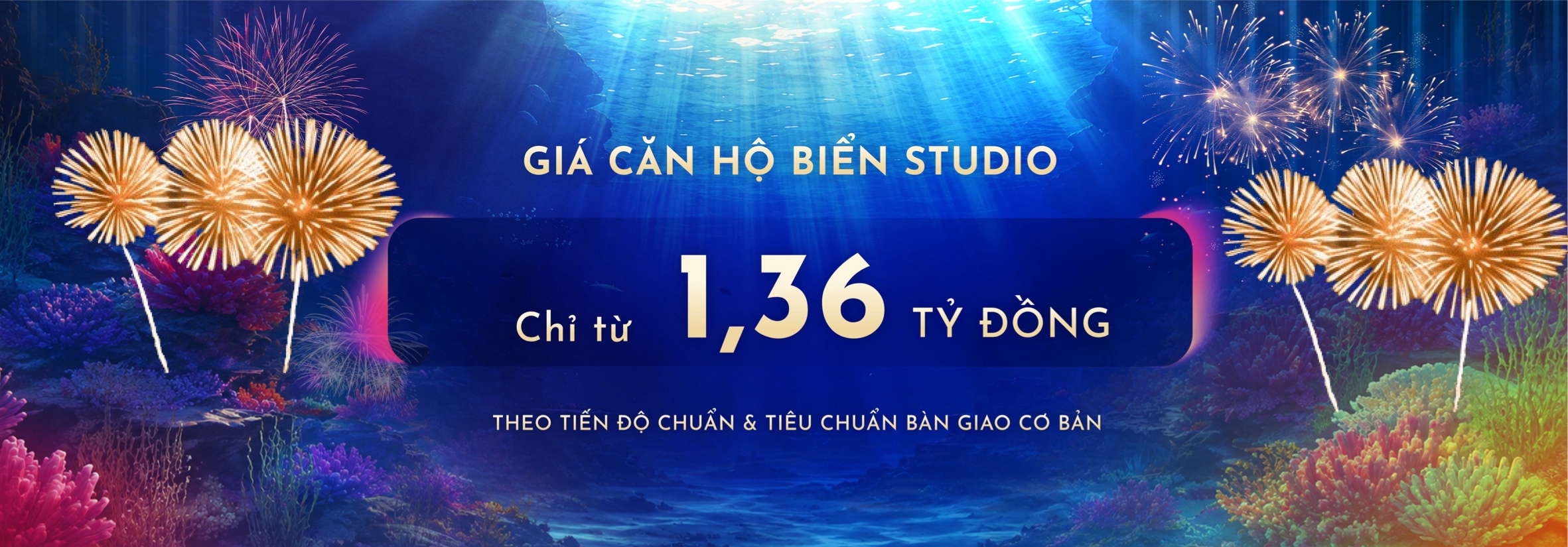 CHỈ TỪ 1,36 TỶ ĐỂ SỞ HỮU CĂN HỘ BIỂN NHƯNG GIÁ TRỊ KHÔNG CHỈ NẰM Ở CĂN HỘ!