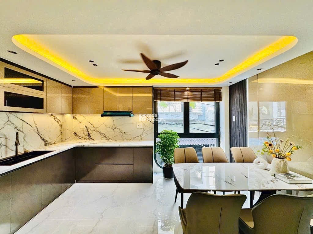 Nhà mới đẹp 4 tầng BTCT  Phạm Văn Chiêu  P15  Gò Vấp  Hẻm 4m  4.5x10m  Giá 7.1 tỷ