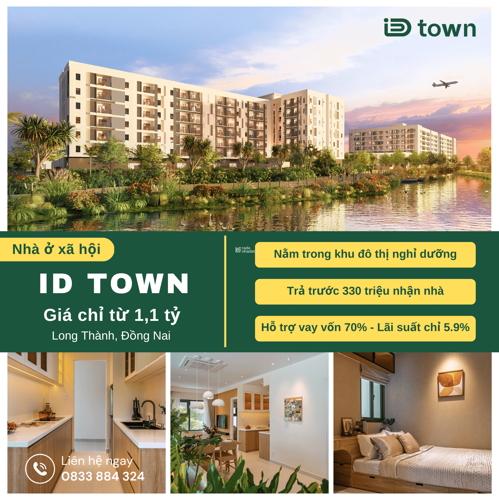 Nhà ở xã hội thế hệ mới ID Town