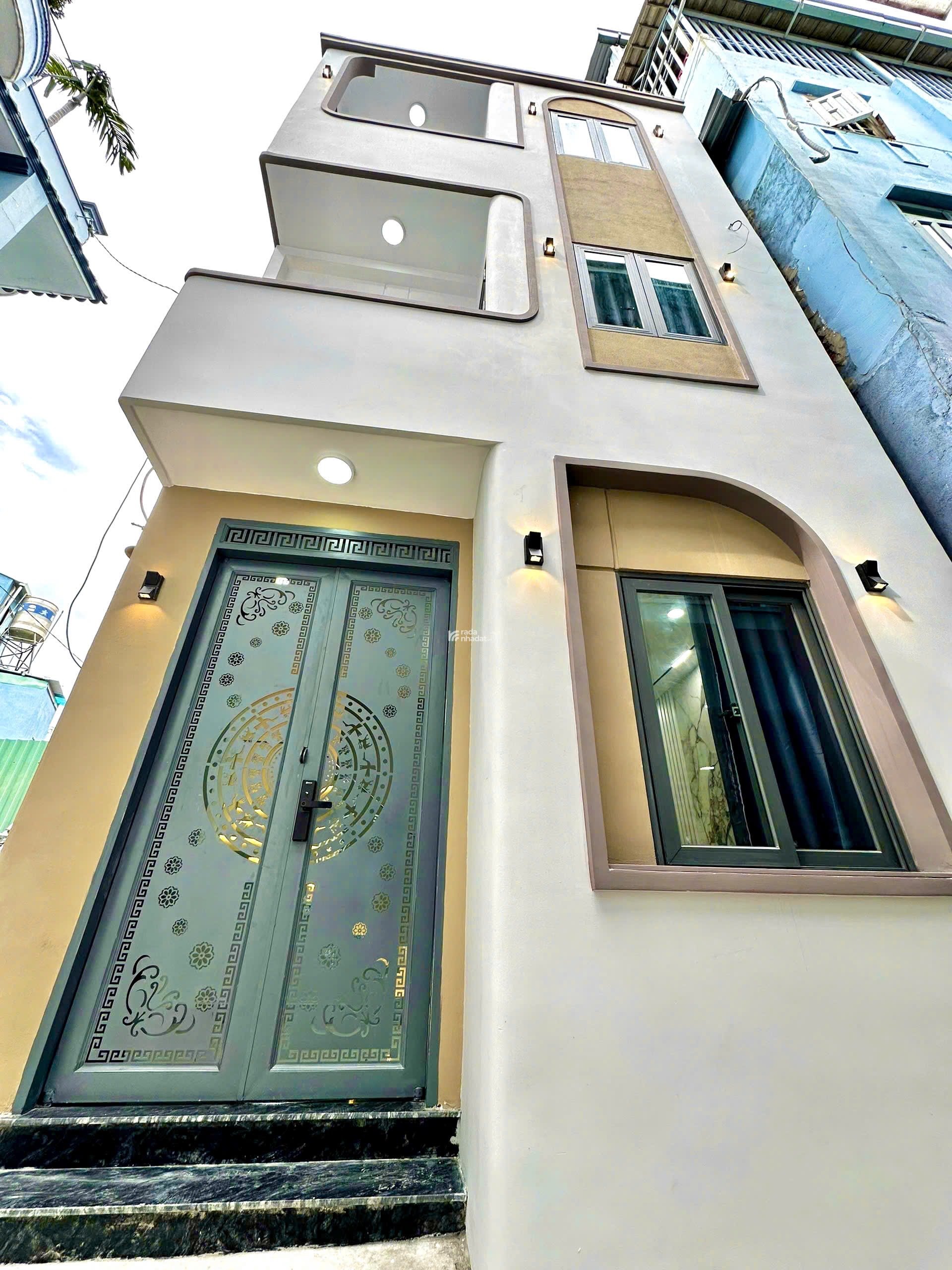 BÁN NHÀ BÌNH THẠNH MỚI XÂY GIÁ RẺ - HẺM TO, TẶNG NỘI THẤT - 5x8M 4 TẦNG -  GIÁ 7,5 TỶ CÒN BỚT