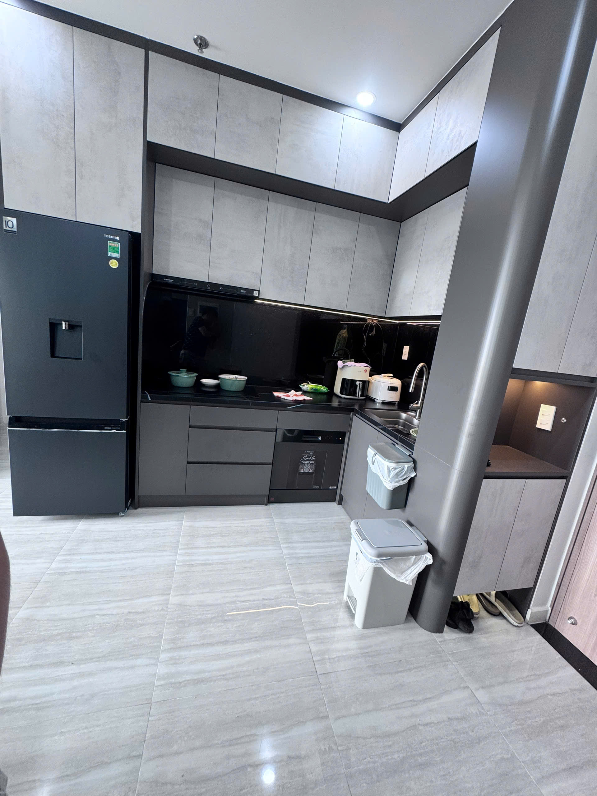 Căn góc thoáng mát 60m2 dự án Bcons Polaris - Full nội thất sang xịn đẹp - gần trục Phạm Văn Đồng