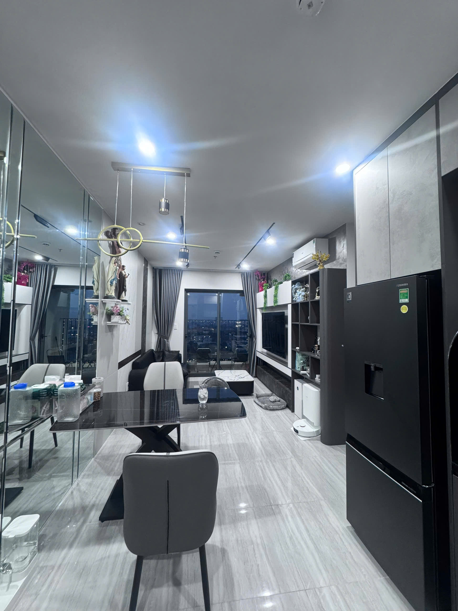 Căn góc thoáng mát 60m2 dự án Bcons Polaris - Full nội thất sang xịn đẹp - gần trục Phạm Văn Đồng