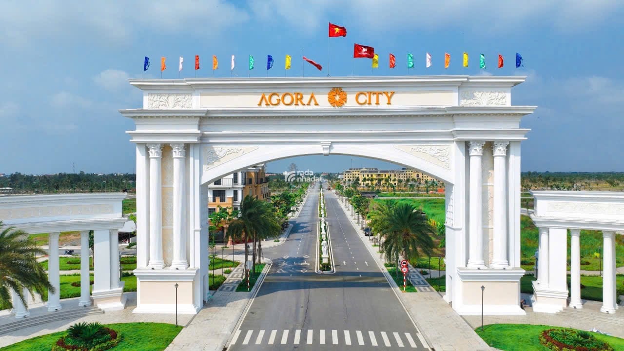 AGORA CITY sống chuẩn Châu Âu. Đô thị hành chính thương mại