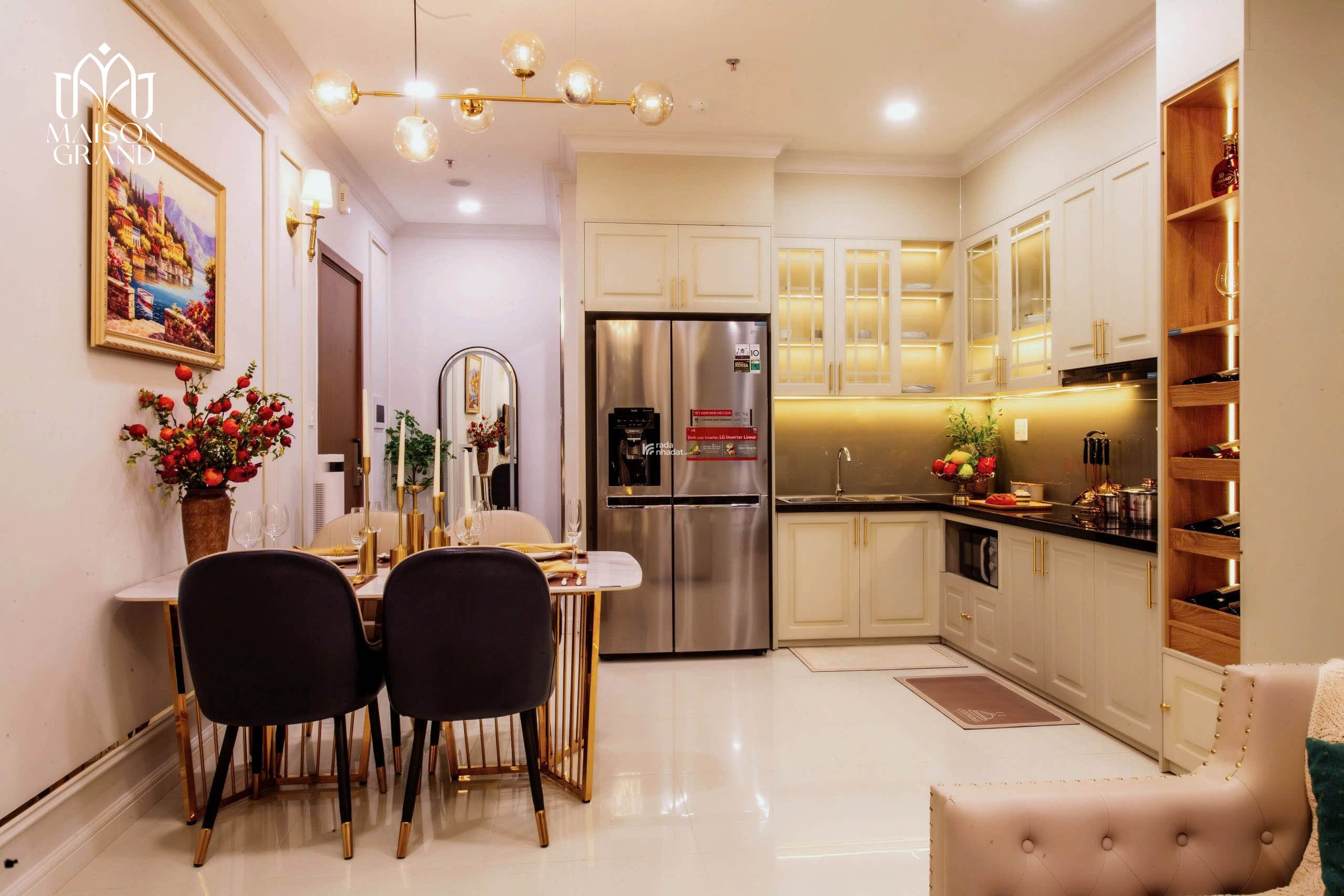 Căn hộ cao cấp thiết kế theo phong cách chuyên gia chuẩn Châu Âu 