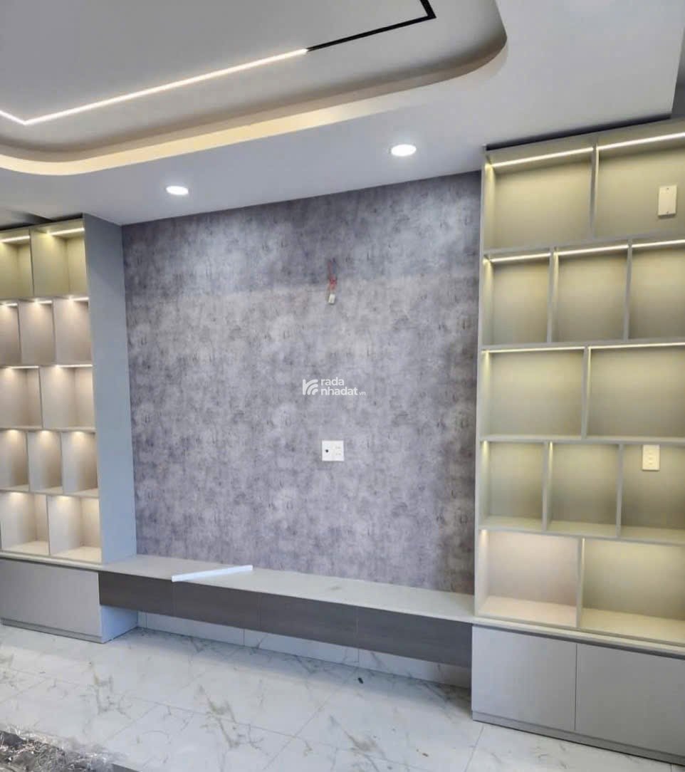 Hương Lộ 2, Bình Tân, Nhà Mới Xây Đẹp 5 Tầng BTCT, 50m2 (4,2x12) Hẻm Ôtô 5m, Giáp Quận Trung Tâm