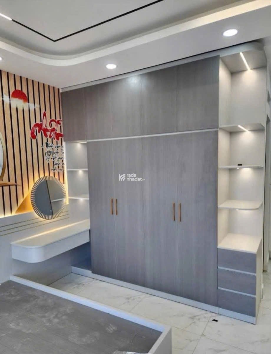 Hương Lộ 2, Bình Tân, Nhà Mới Xây Đẹp 5 Tầng BTCT, 50m2 (4,2x12) Hẻm Ôtô 5m, Giáp Quận Trung Tâm