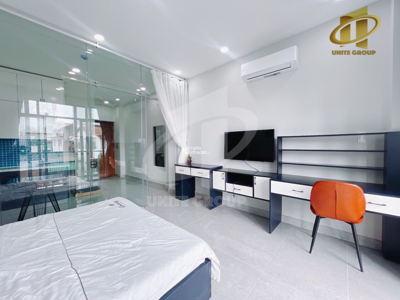 Cho thuê căn hộ quận 3, đầy đủ nội thất cao cấp, thang máy, mặt tiền