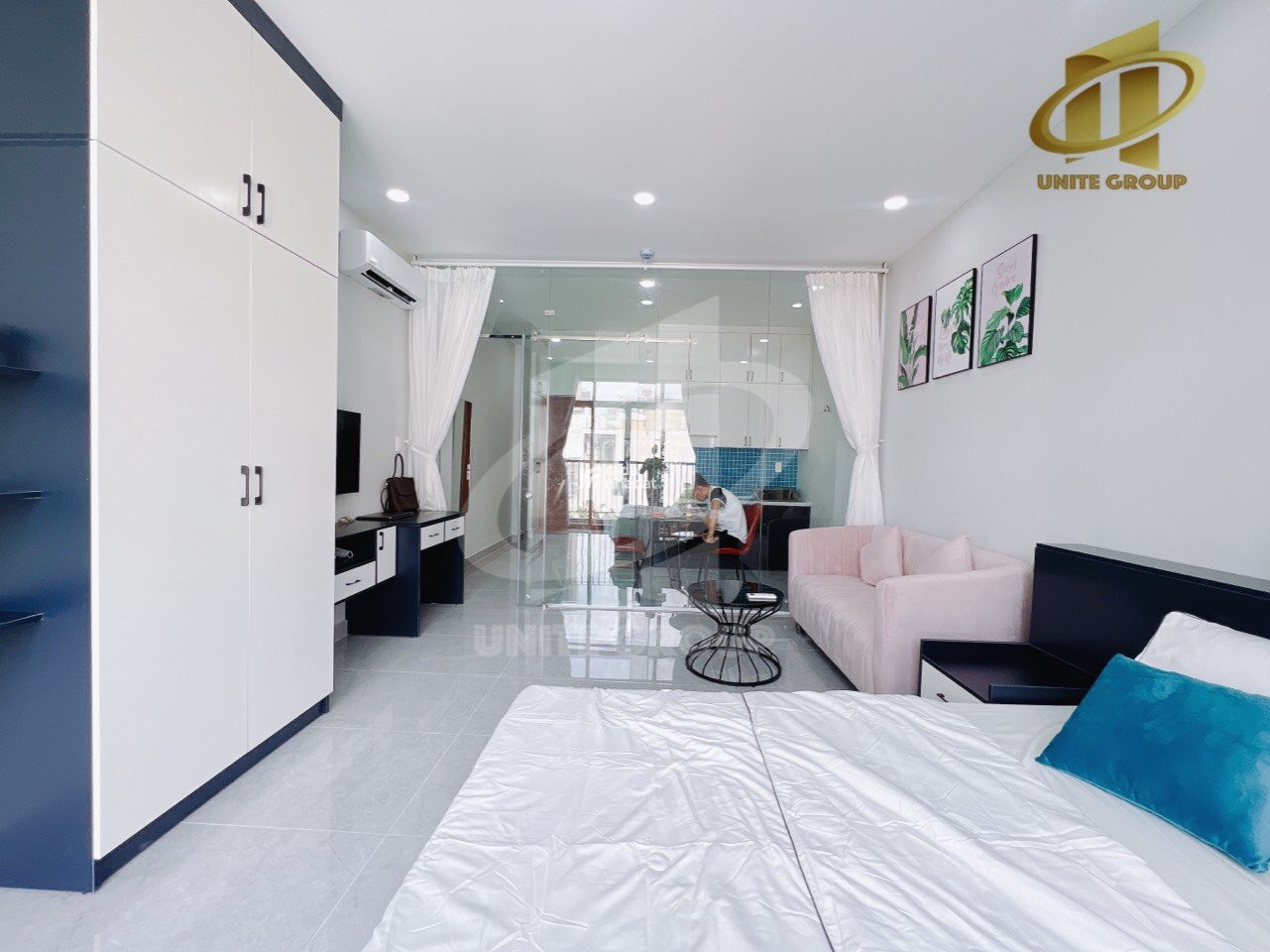 Cho thuê căn hộ quận 3, đầy đủ nội thất cao cấp, thang máy, mặt tiền