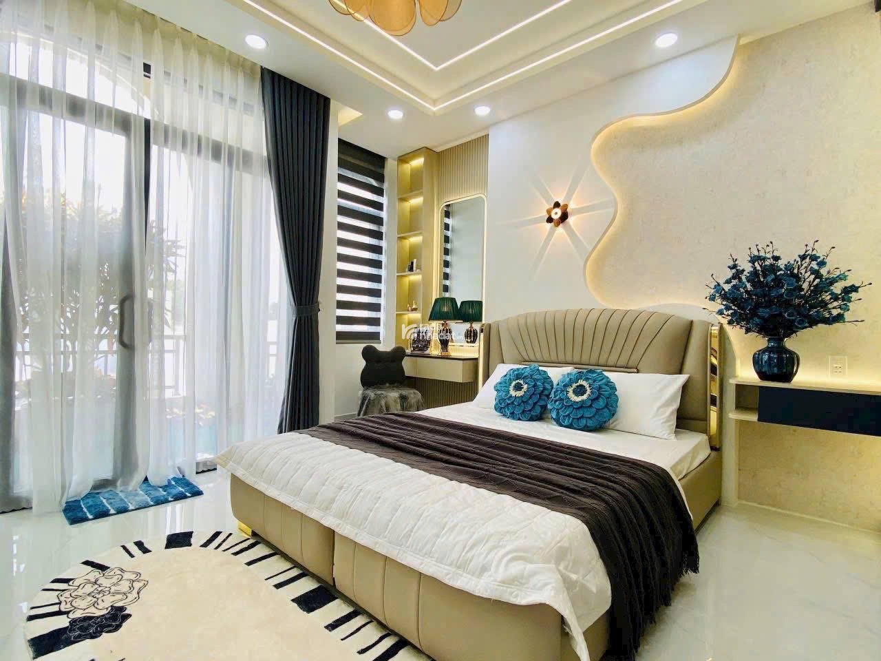 NHÀ XÂY MỚI 4 TẦNG – PHẠM VĂN CHIÊU – P16 - HẺM 7M Ô TÔ NGỦ TRONG NHÀ - FULL NỘI THẤT