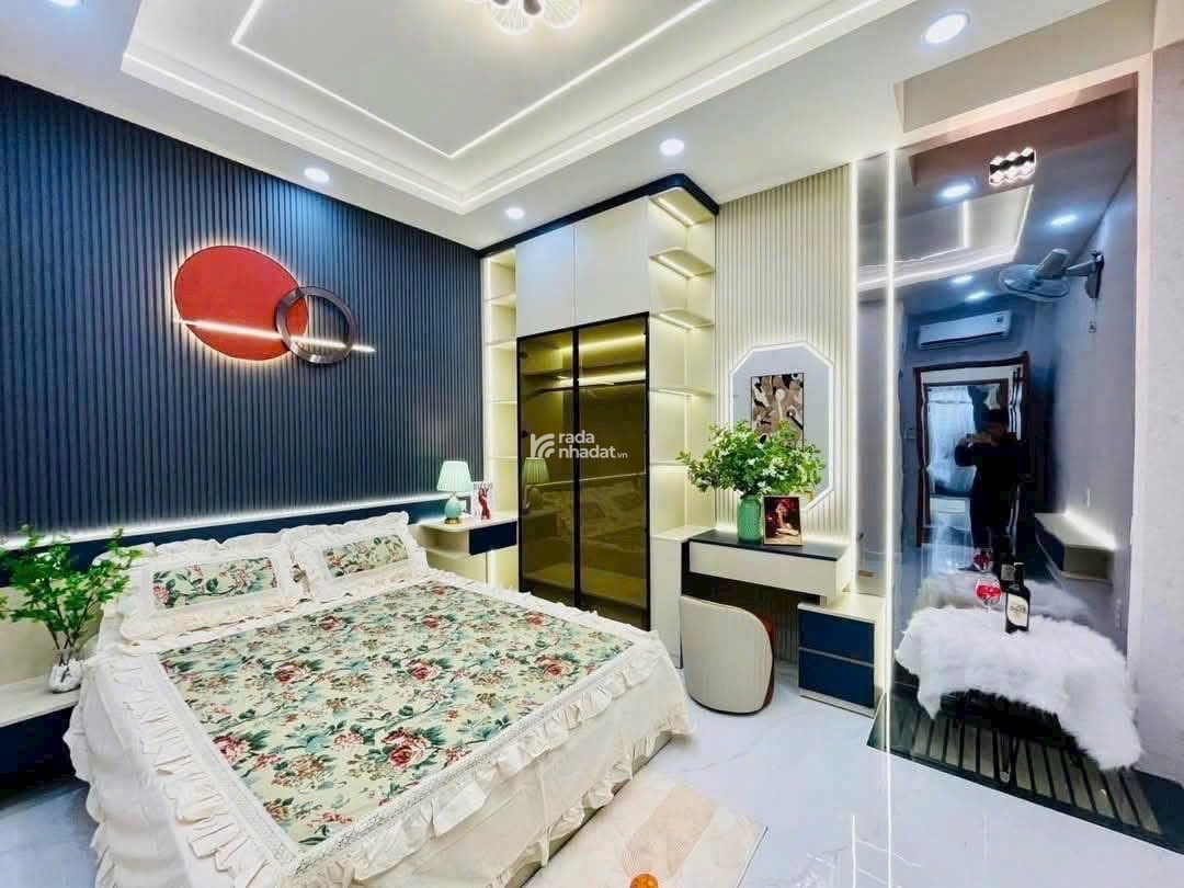 NHÀ XÂY MỚI 4 TẦNG – PHẠM VĂN CHIÊU – P16 - HẺM 7M Ô TÔ NGỦ TRONG NHÀ - FULL NỘI THẤT