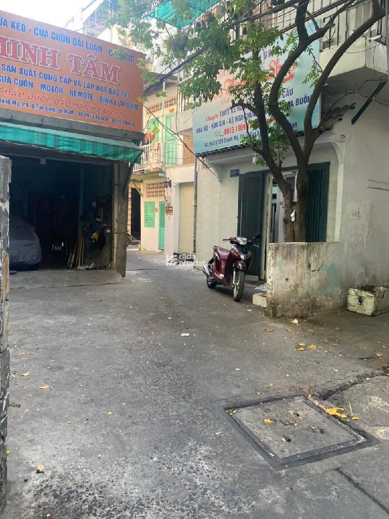 HẺM XE HƠI THÀNH MỸ, TÂN BÌNH, 4 TẦNG CÓ KC Ở NGAY. GIẢM 350TR CHỈ 2.7T  