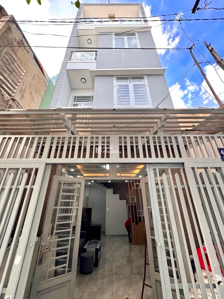 Kẹt Tiền Bán Gấp -  NHÀ ĐẸP 4 TẦNG - KHU VIP PHÚ THỌ HÒA - GIÁ CHỈ 4.87 TỶ 