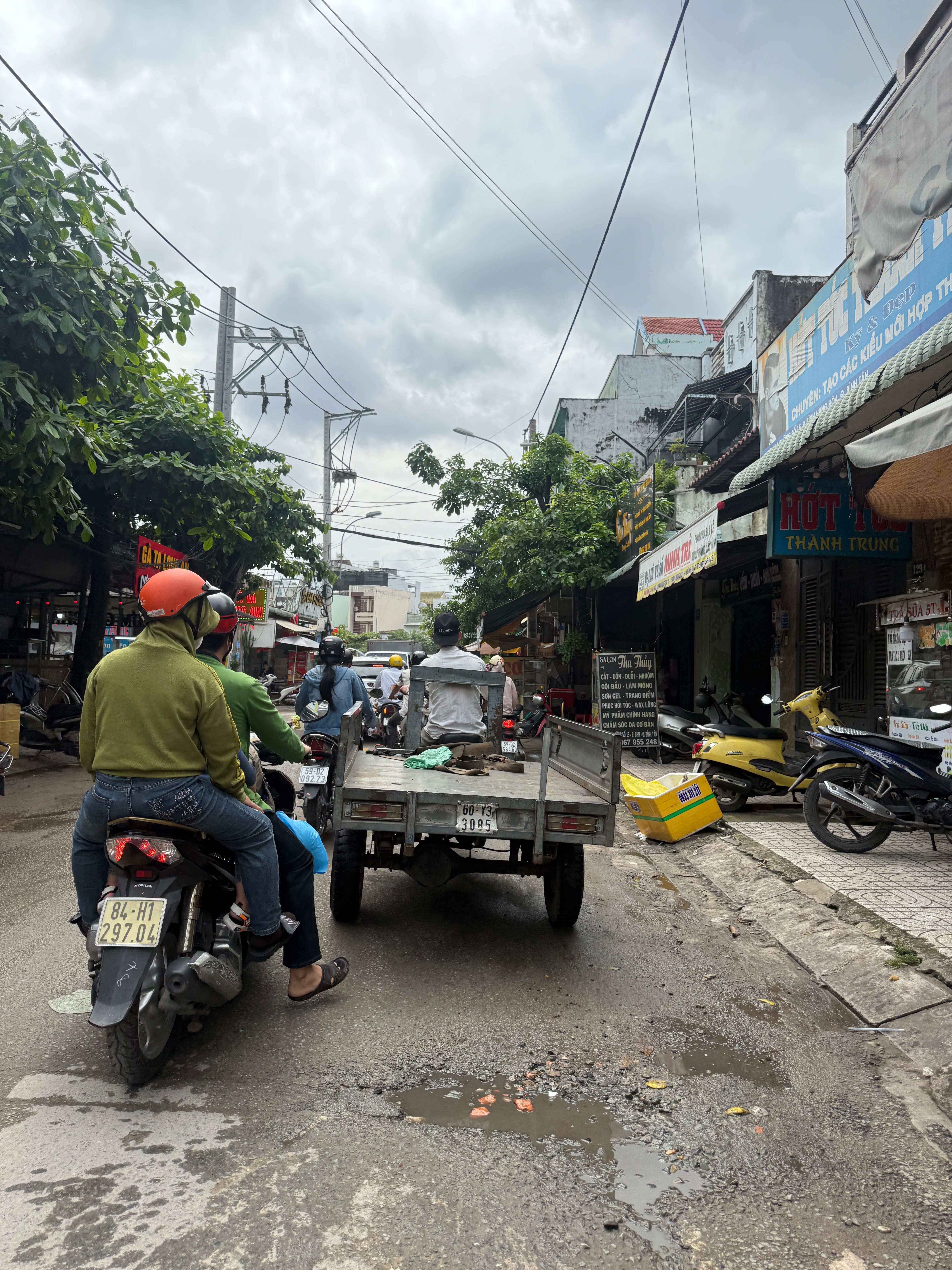 Chợ Phạm Đăng Giảng, Bình Tân, 4Tầng ST Trước Sau, 90m2 (6x15m) Hẻm Thông, Oto Vô Nhà