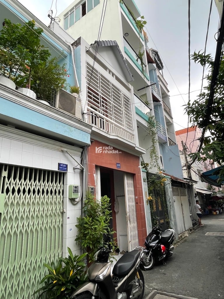 TRUNG TÂM PHÚ NHUẬN - 2 TẦNG - HẺM THÔNG Ô TÔ - DÂN TRÍ CAO, AN NINH - GIÁP QUẬN 3