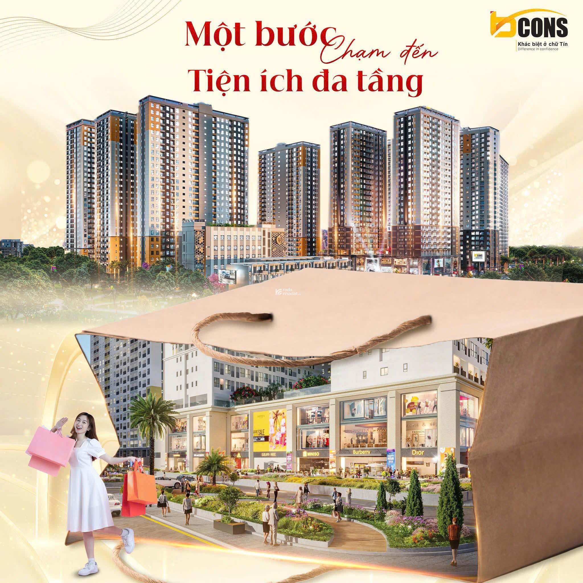 Căn Hộ Cao Cấp Giá Tốt Bcons Dĩ An HCM