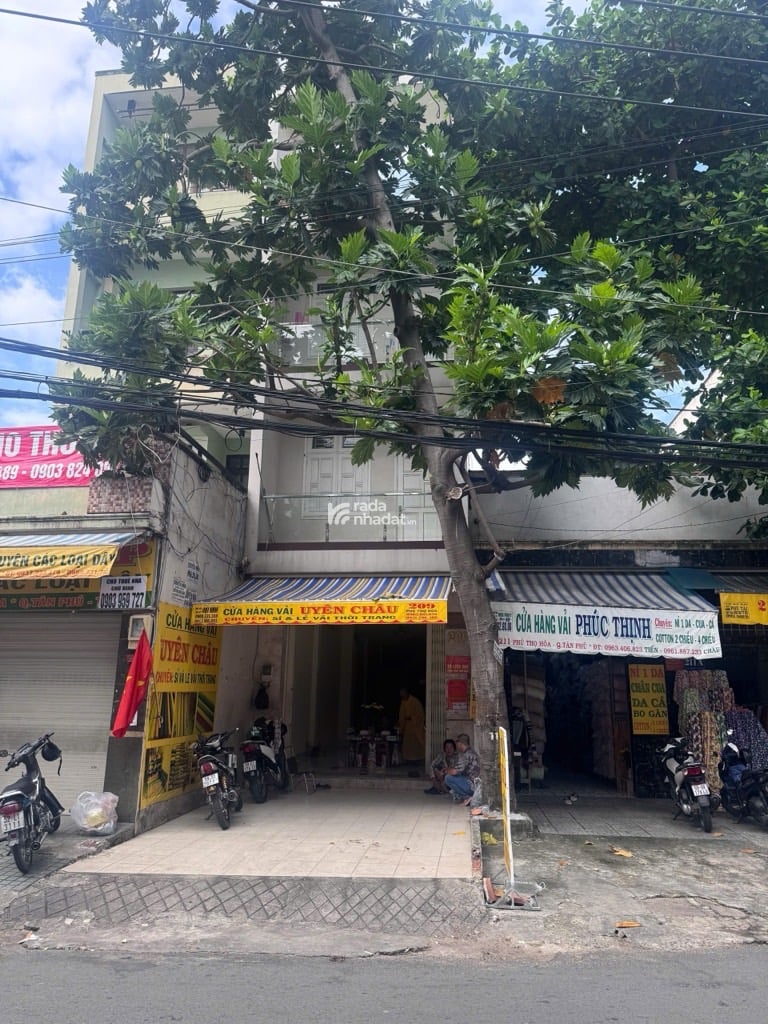 NGAY CHỢ VẢI, MTKD PHÚ THỌ HÒA, TÂN PHÚ, 120M2 HIẾM CÓ. GIẢM 950TR CHỈ CÒN 24.45T TL TỐT