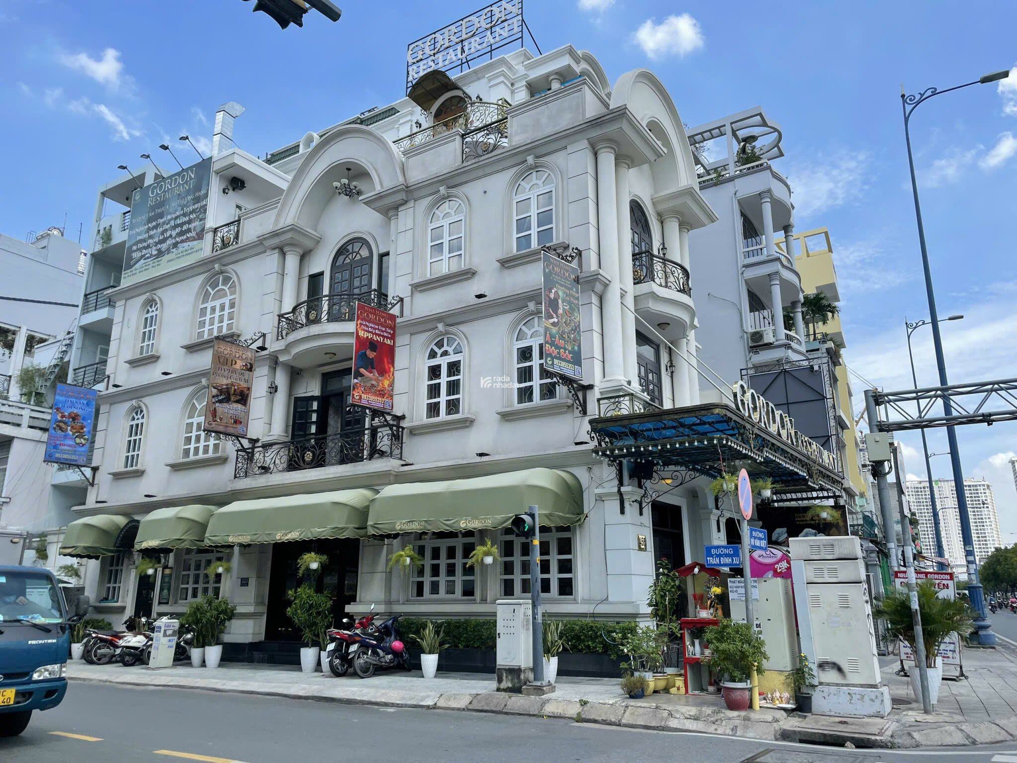 BÁN GÓC 2MT TRẦN ĐÌNH XU- VÕ VĂN KIỆT- 9,5X23M, 4 LẦU, 120 TỶ