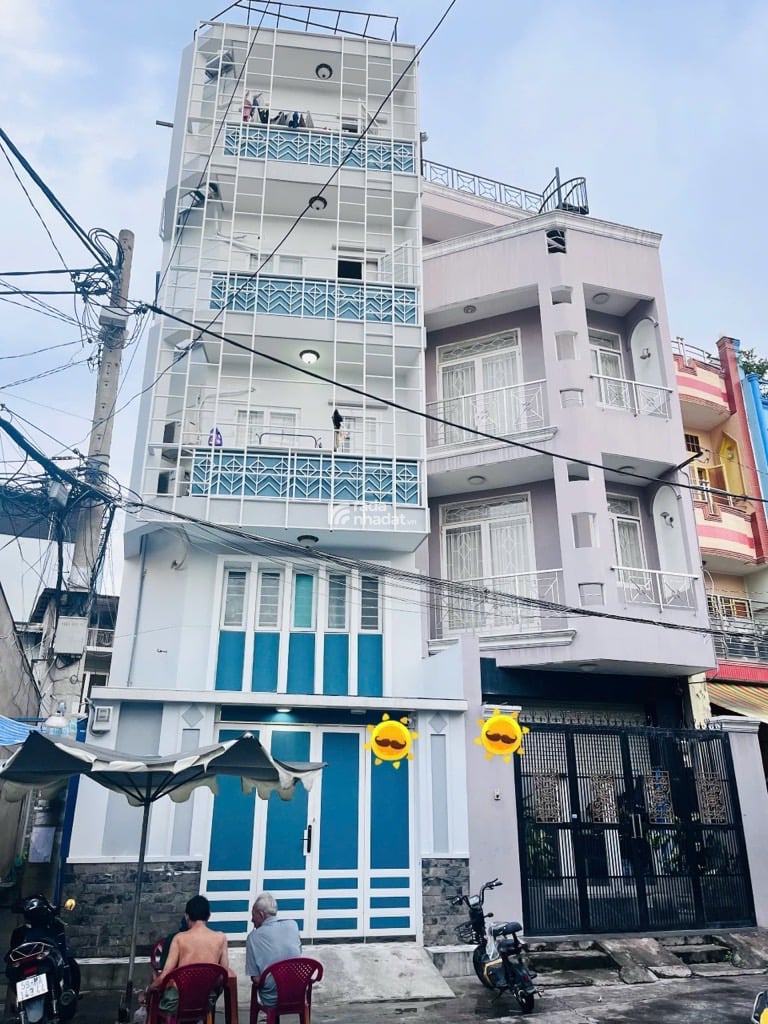 CHDV mini 6 tầng , Lô góc Hẻm xe hơi thông tứ tung , 