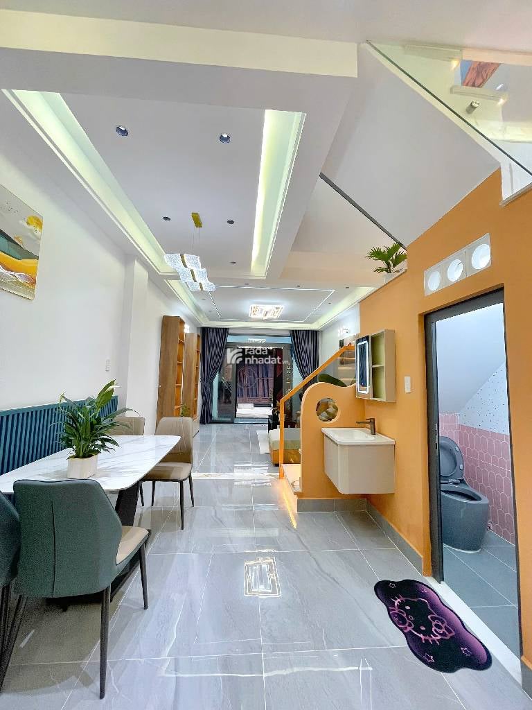 NHÀ MỚI Ở NGAY, PHƯỜNG BÌNH HƯNG HÒA BÌNH TÂN CHỈ  5XTY