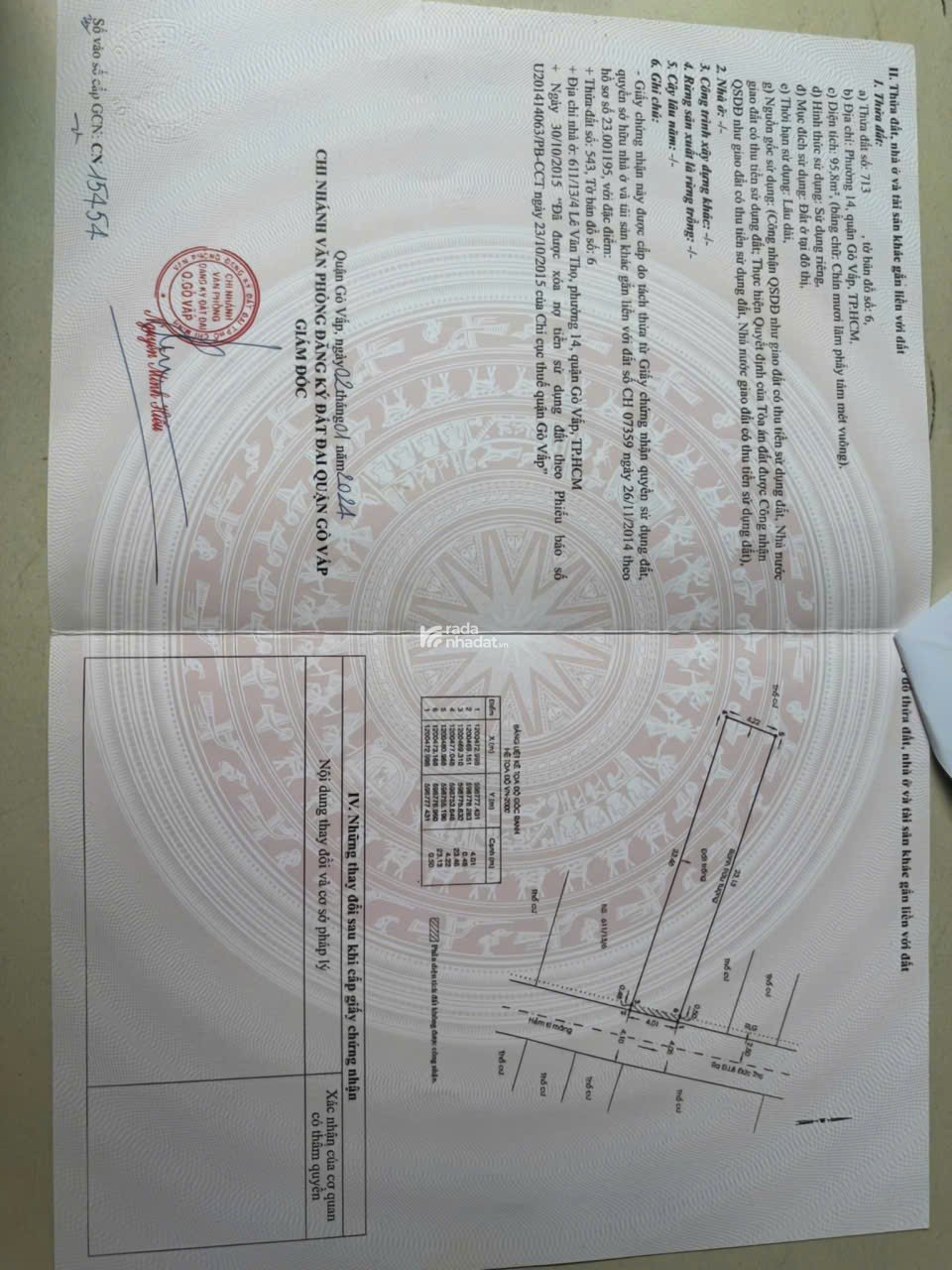 gò vấp đất bán gần 100m2, nhỉnh 6T