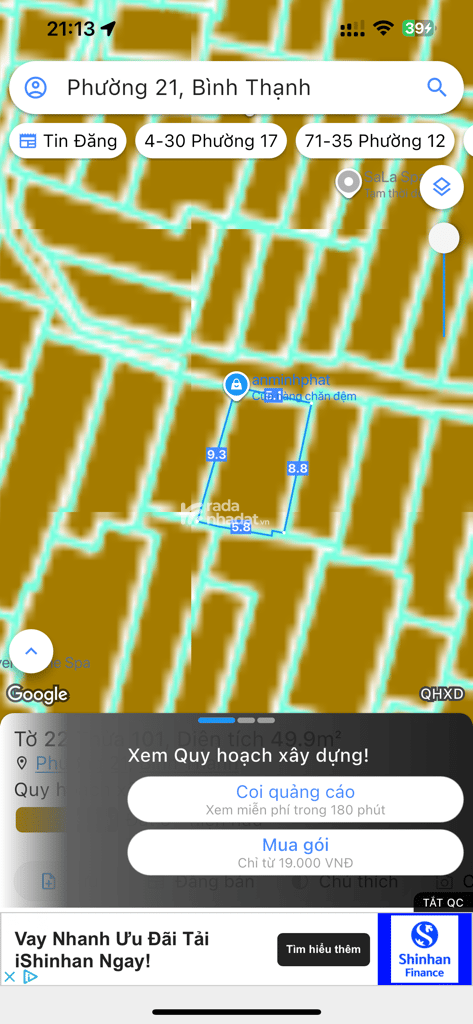 SÁT Q1. HẺM XE HƠI XÔ VIẾT NGHỆ TĨNH, BÌNH THẠNH, 50M2 ĐẸP Ở NGAY. GIẢM 350TR CHỈ 7.5T 