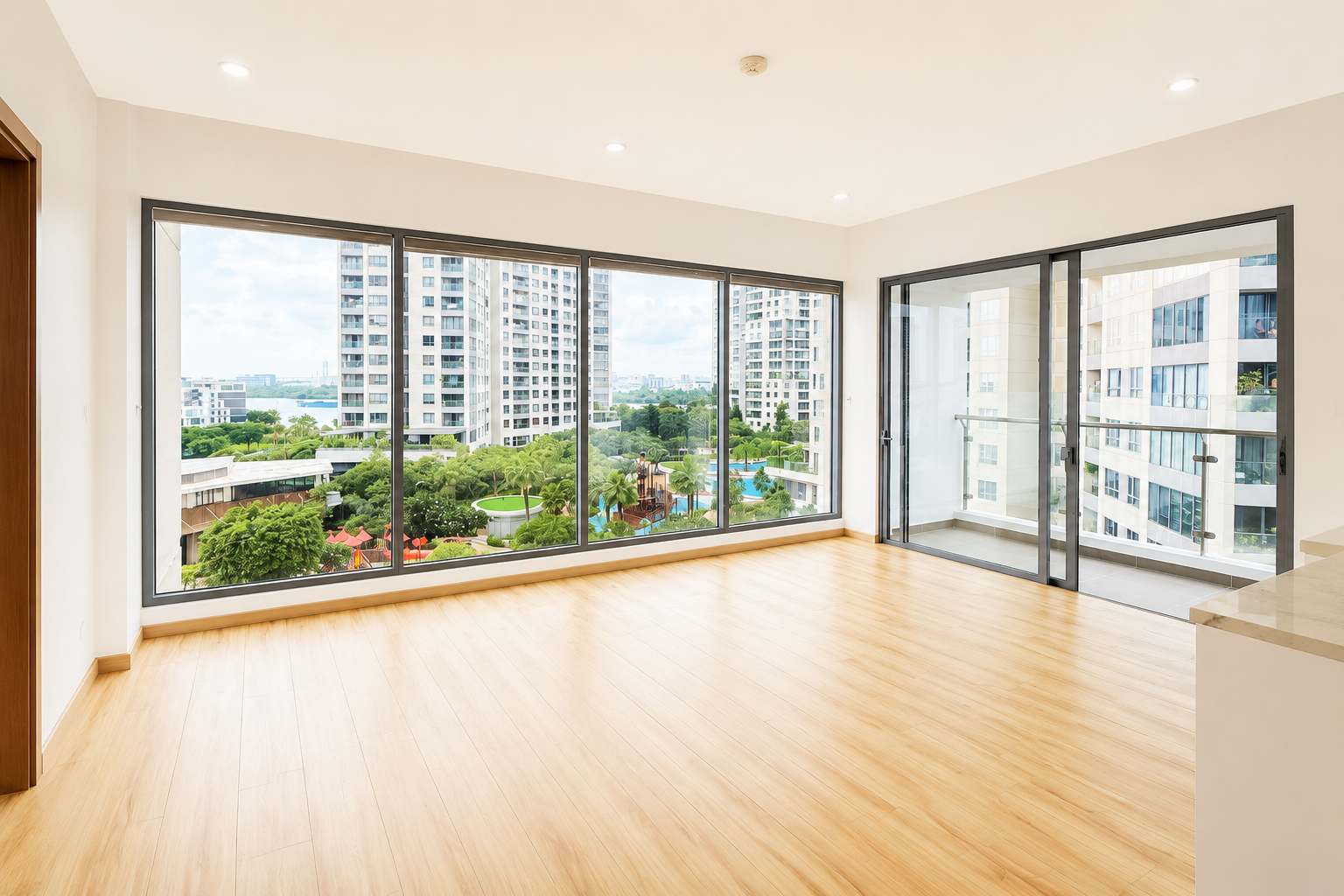 Cho thuê 27 triệu/tháng căn Offictel Đảo Kim Cương Diamond Island Quận 2, nội thất cơ bản, làm VP