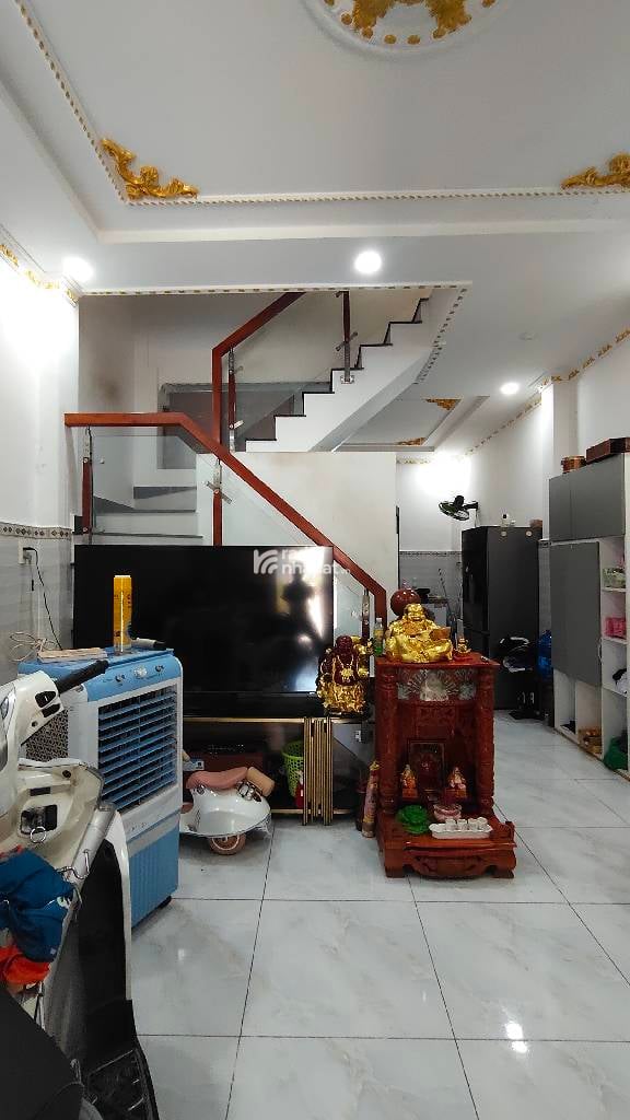 KHU LÊ VĂN QUỚI  NHÀ MẶT TIỀN ĐƯỜNG 1C BÌNH HƯNG HÒA A BÌNH TÂN DT: 4*10M- 4 TỶ 150