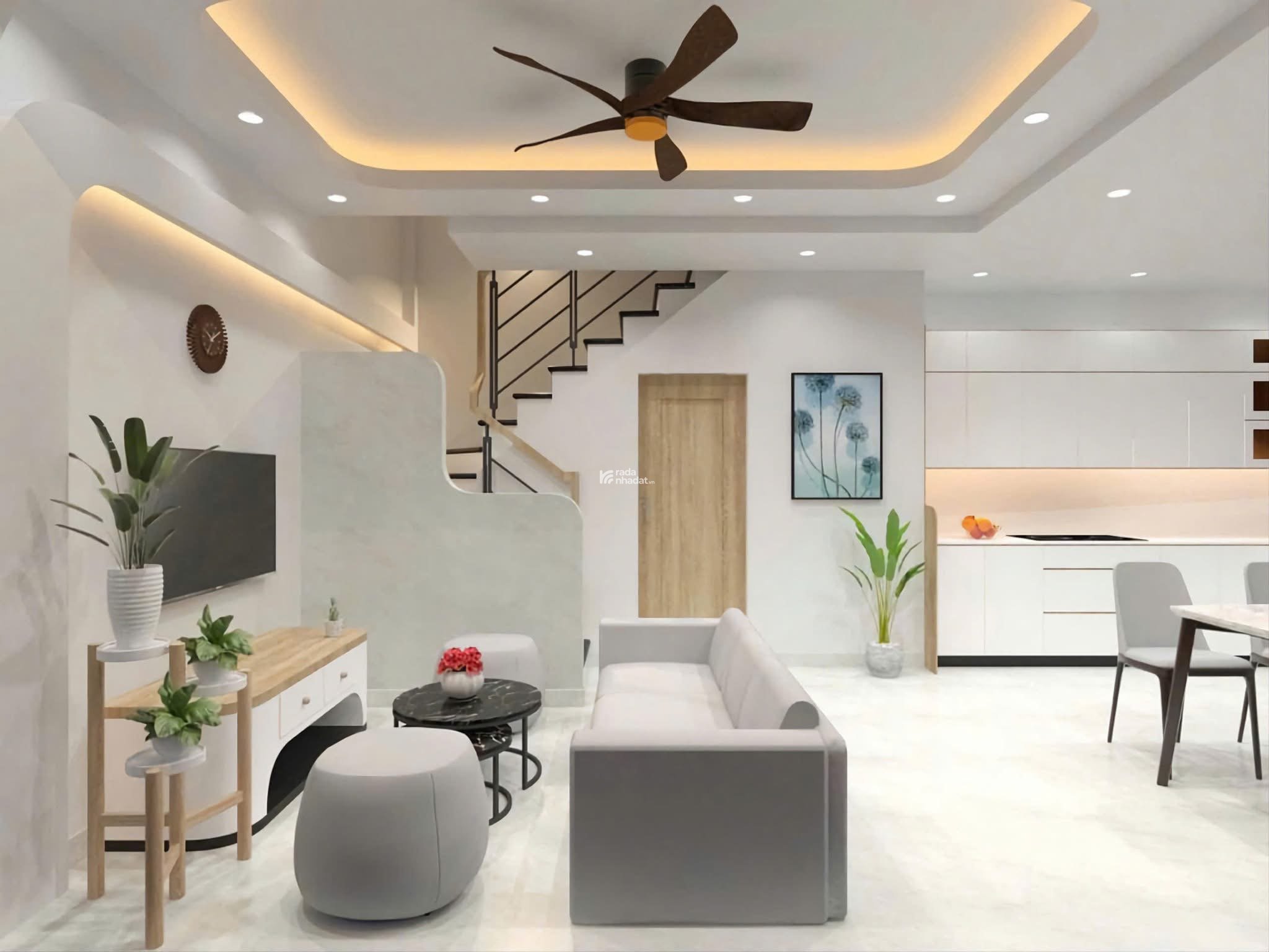 Nhỉnh 4 tỷ sở hữu ngay nhà ngang khủng 7m, đường Ngô Tất Tố, Bình Thạnh, 63m2 SHR, full nội thất