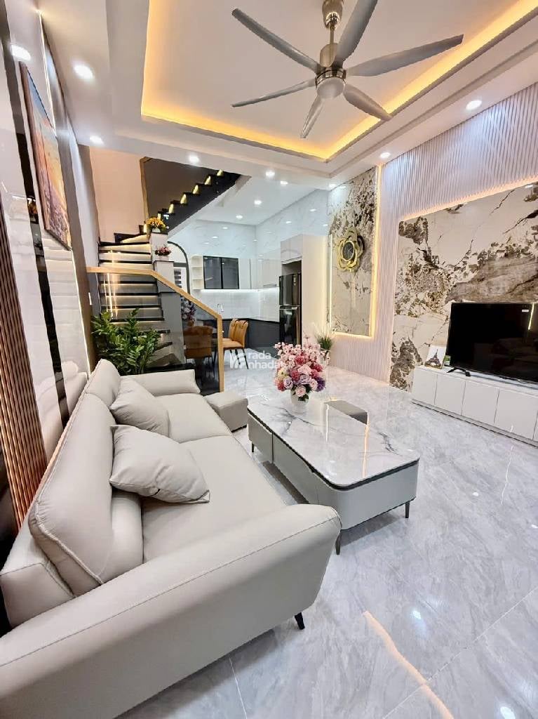 gò vấp hẻm xe hơi, 3pn, 56m2, taeng nội thất ở ngay