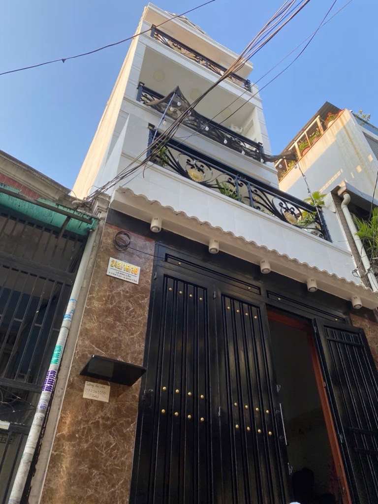 Nhà 4 tầng mới ở ngay , Lê Đình Cẩn ,Mã Lò, Tỉnh Lộ 10