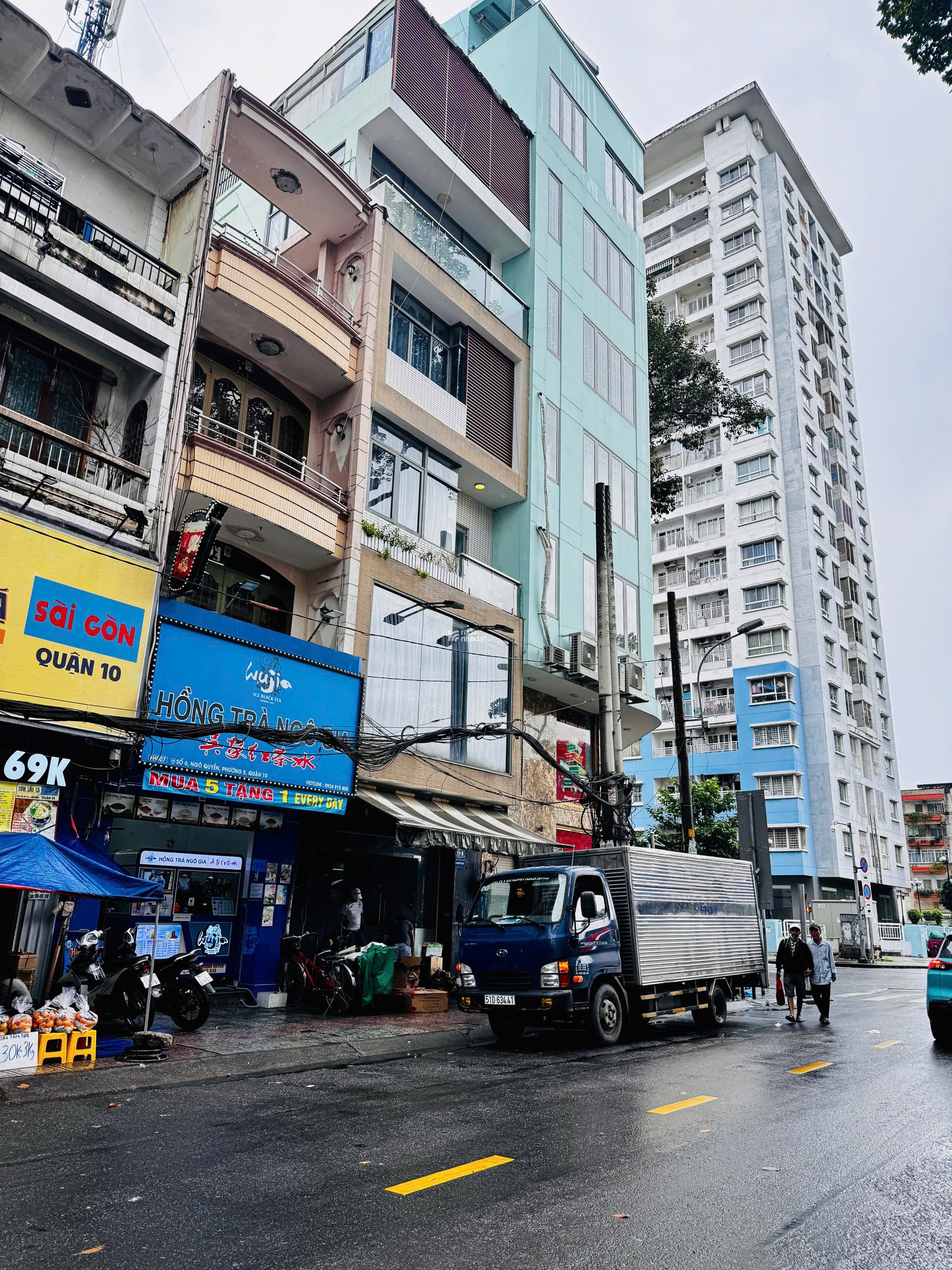 MẶT TIỀN NGÔ QUYỀN - 5 tầng, bề NGANG 5M - 21.5 TỶ 