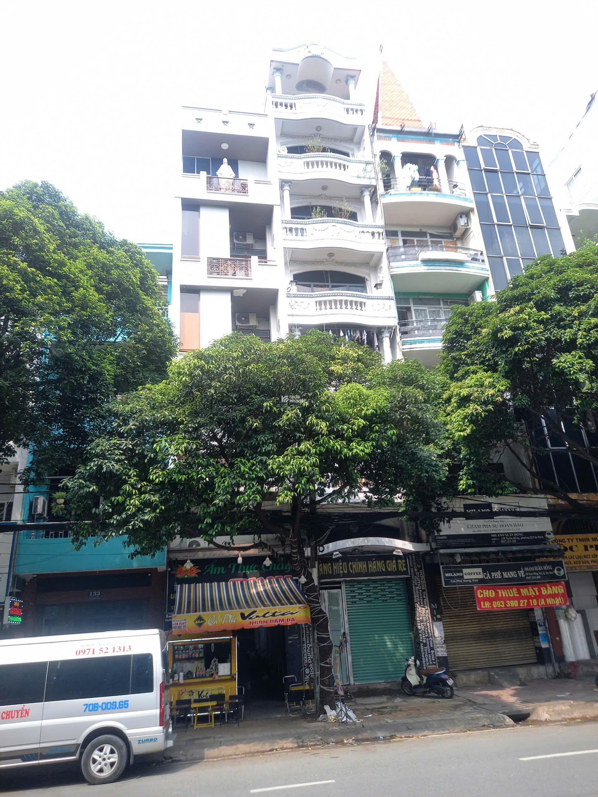 BÁN NHÀ MT_XUÂN HỒNG, TÂN BÌNH_DT: 4x20m_CN: 75,4m2_ 6 TẦNG, THANG MÁY_GIÁ 23,5 TỶ TL