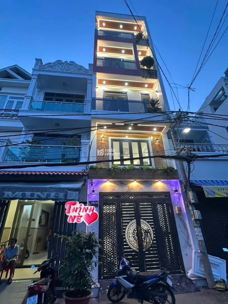 5 TẦNG HẺM XE HƠI 10M MÀ Lê Văn Quới BTD Bình Tân 