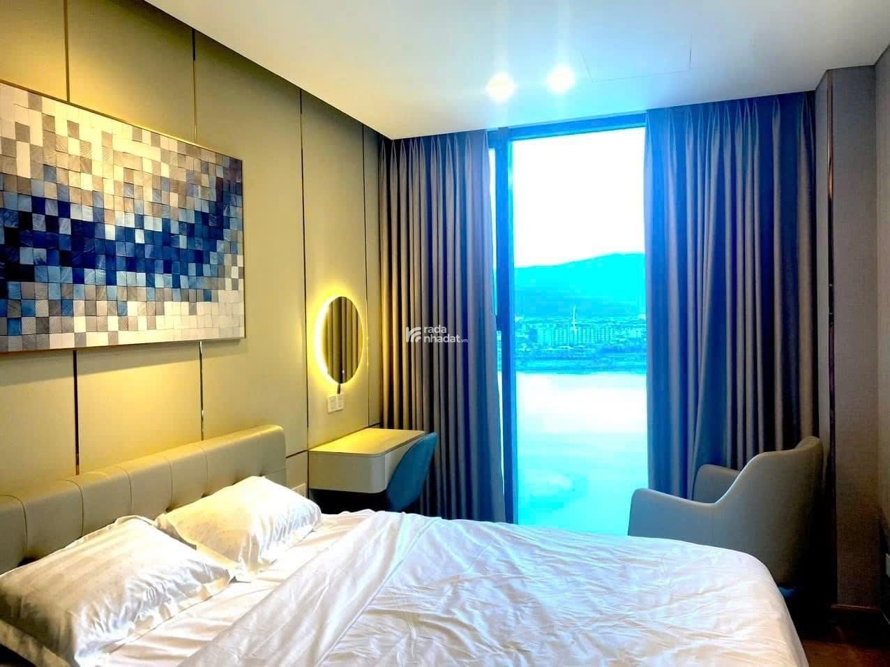 Cho thuê căn hộ Sam Tower 2 phòng ngủ full nội thất cao cấp view sông