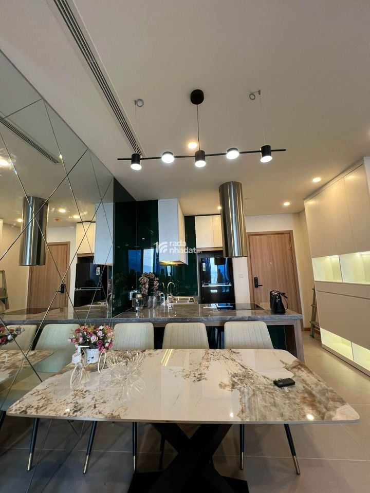 Cho thuê căn hộ Sam Tower 2 phòng ngủ full nội thất cao cấp view sông
