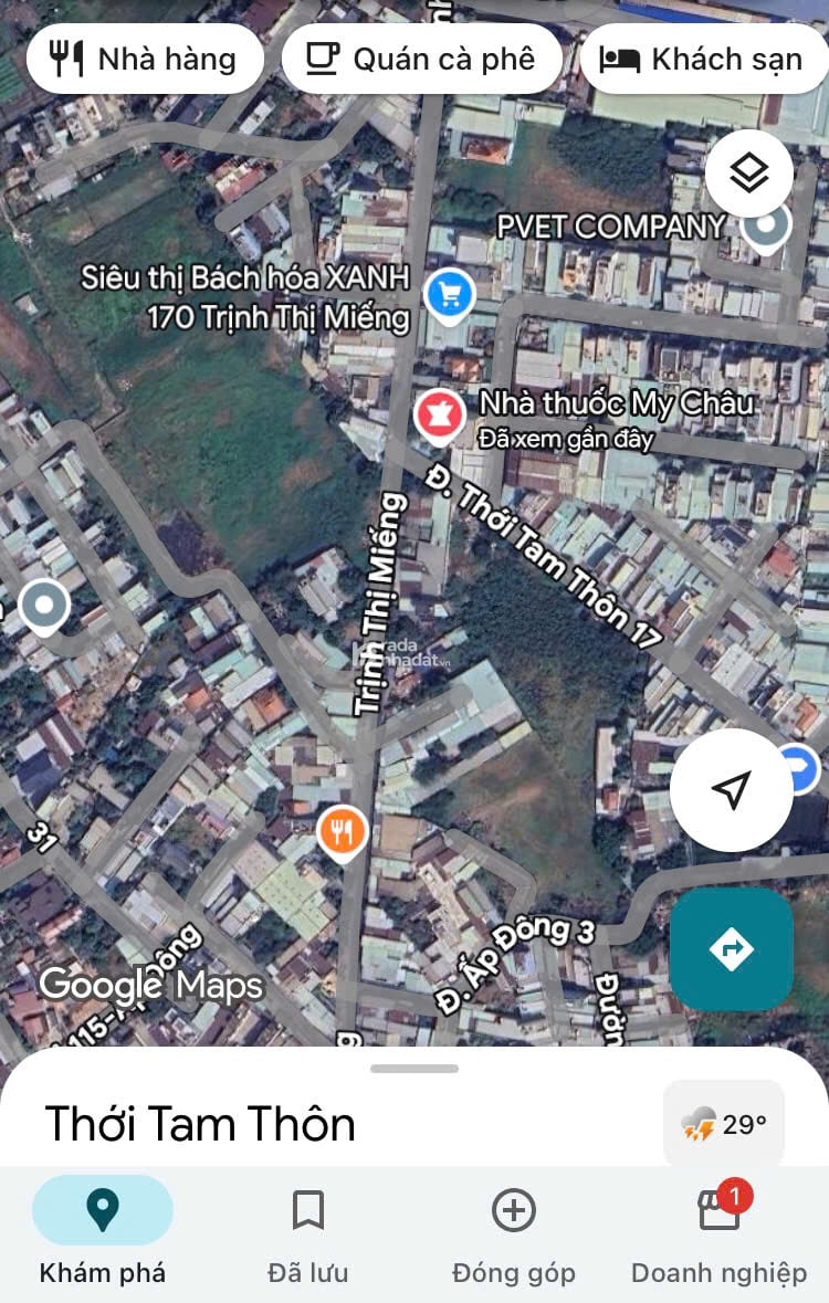 Bán đất giáo dục mặt tiền đường Trịnh Thị Miếng 3527 m2 giá 100 tỷ