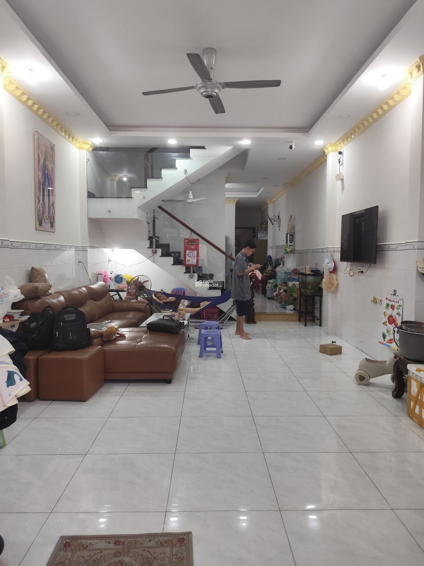 Hẻm 6m Khuông Việt Phú Trung, 96m2, 4 tầng 7PN kiên cố, chỉ 11.5 tỷ, ở ngay sum vầy