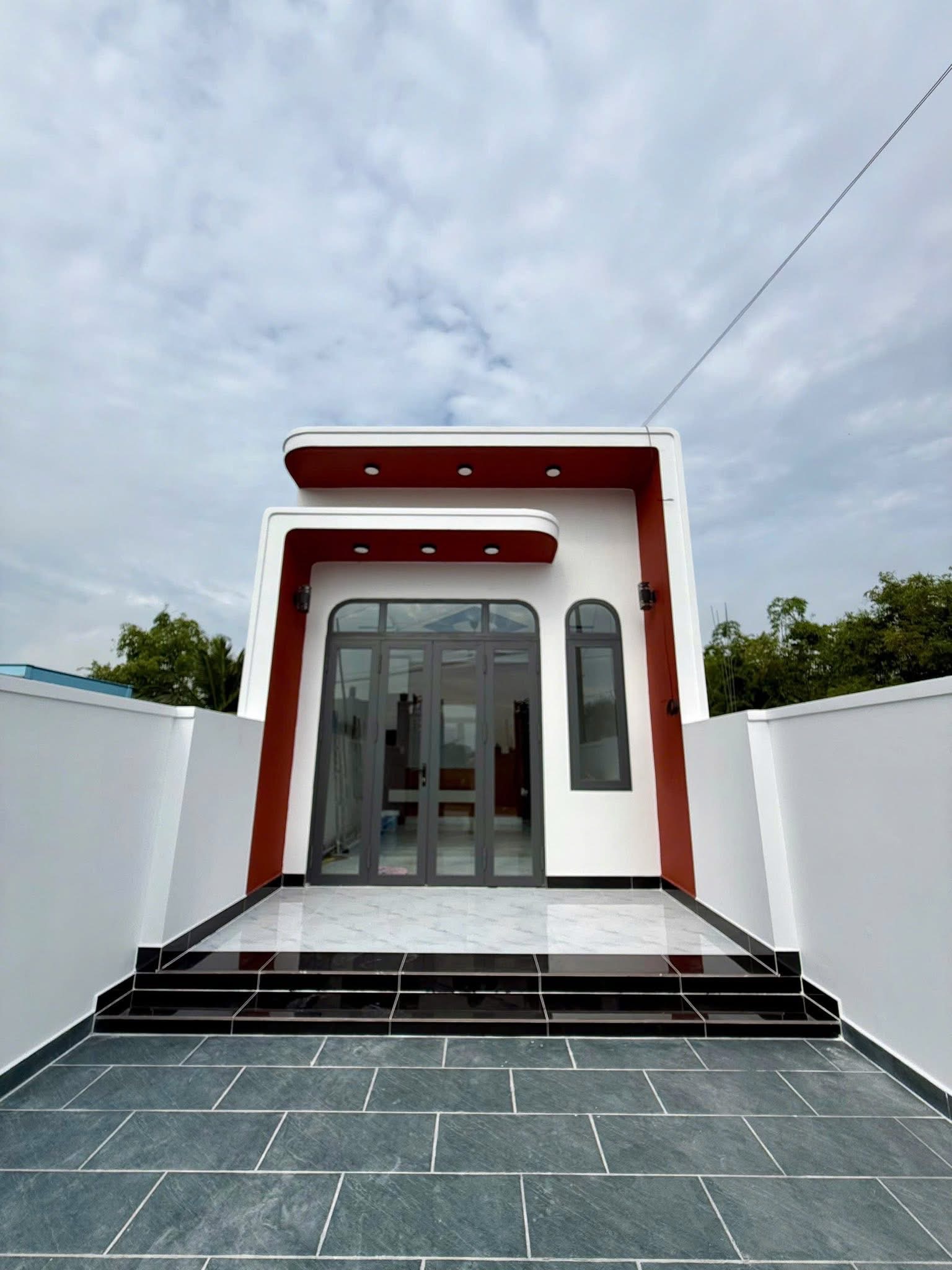 Nhà cấp 4 mái hộp hoàn công đầy đủ 